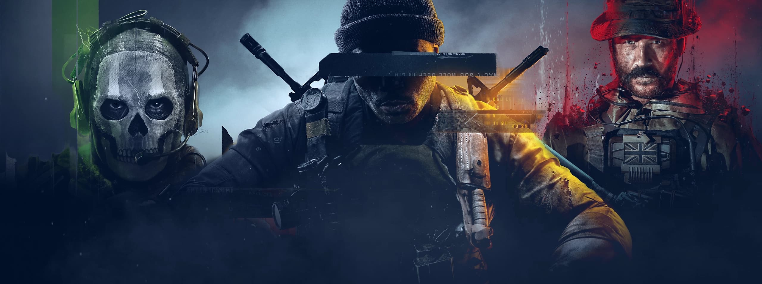 A collection of iconic Call of Duty characters